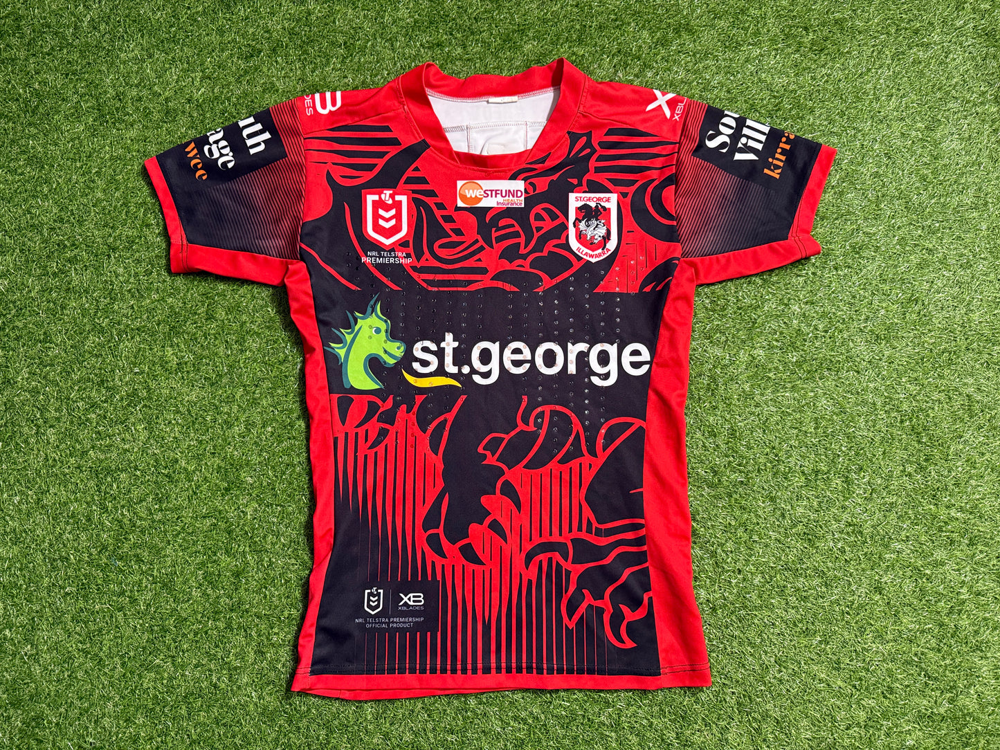 2020 St George Illawarra Cpt Run Jersey (S)