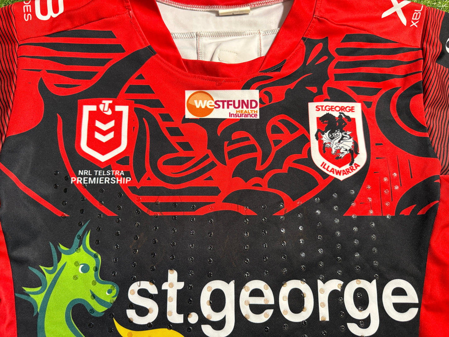 2020 St George Illawarra Cpt Run Jersey (S)