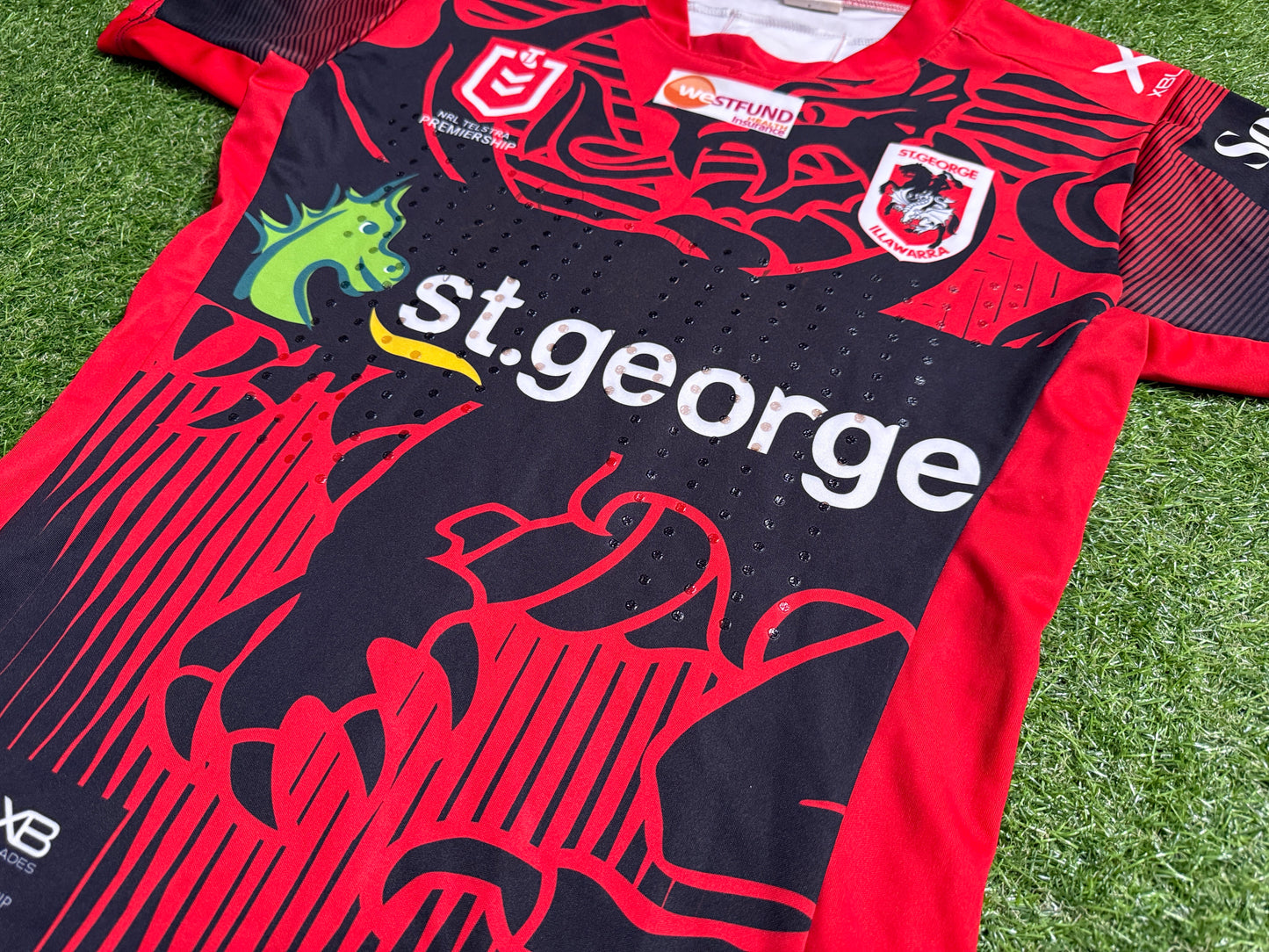 2020 St George Illawarra Cpt Run Jersey (S)