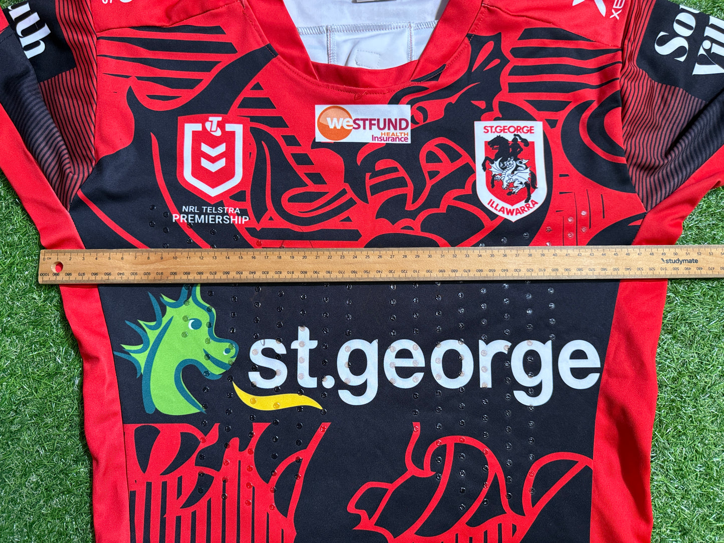 2020 St George Illawarra Cpt Run Jersey (S)