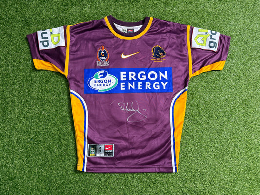 2005 Brisbane Broncos Darren Lockyer Player Issue Signed (S)