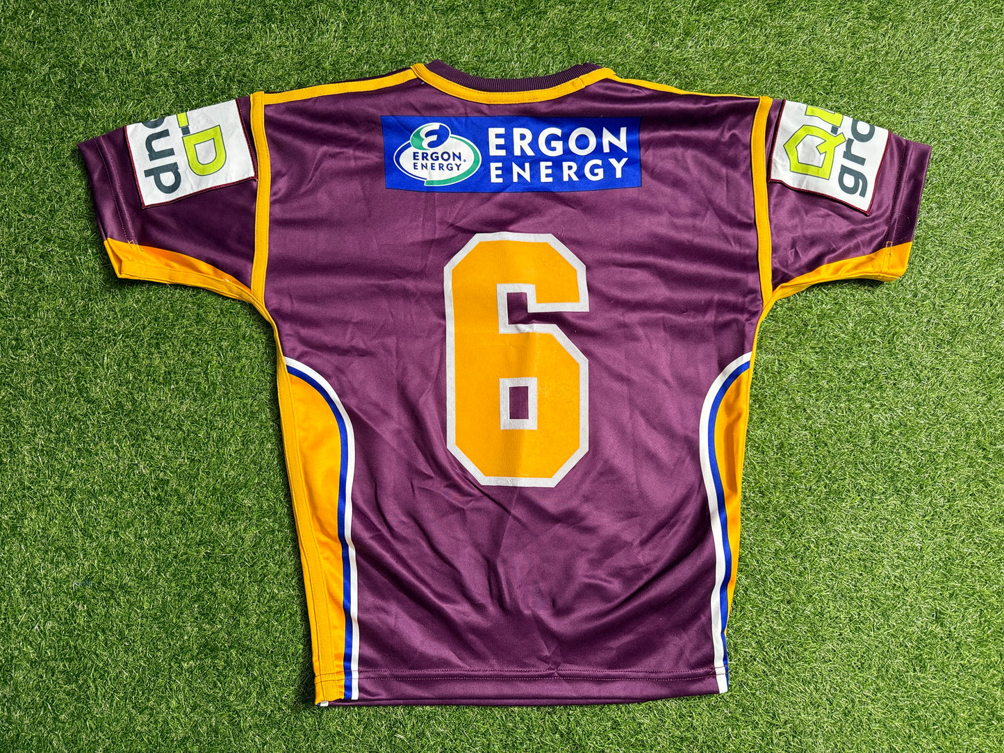 2005 Brisbane Broncos Darren Lockyer Player Issue Signed (S)