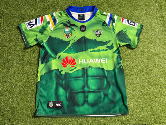 2015 Canberra Raiders Marvel Hulk Jersey (3XL)