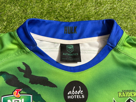 2015 Canberra Raiders Marvel Hulk Jersey (3XL)