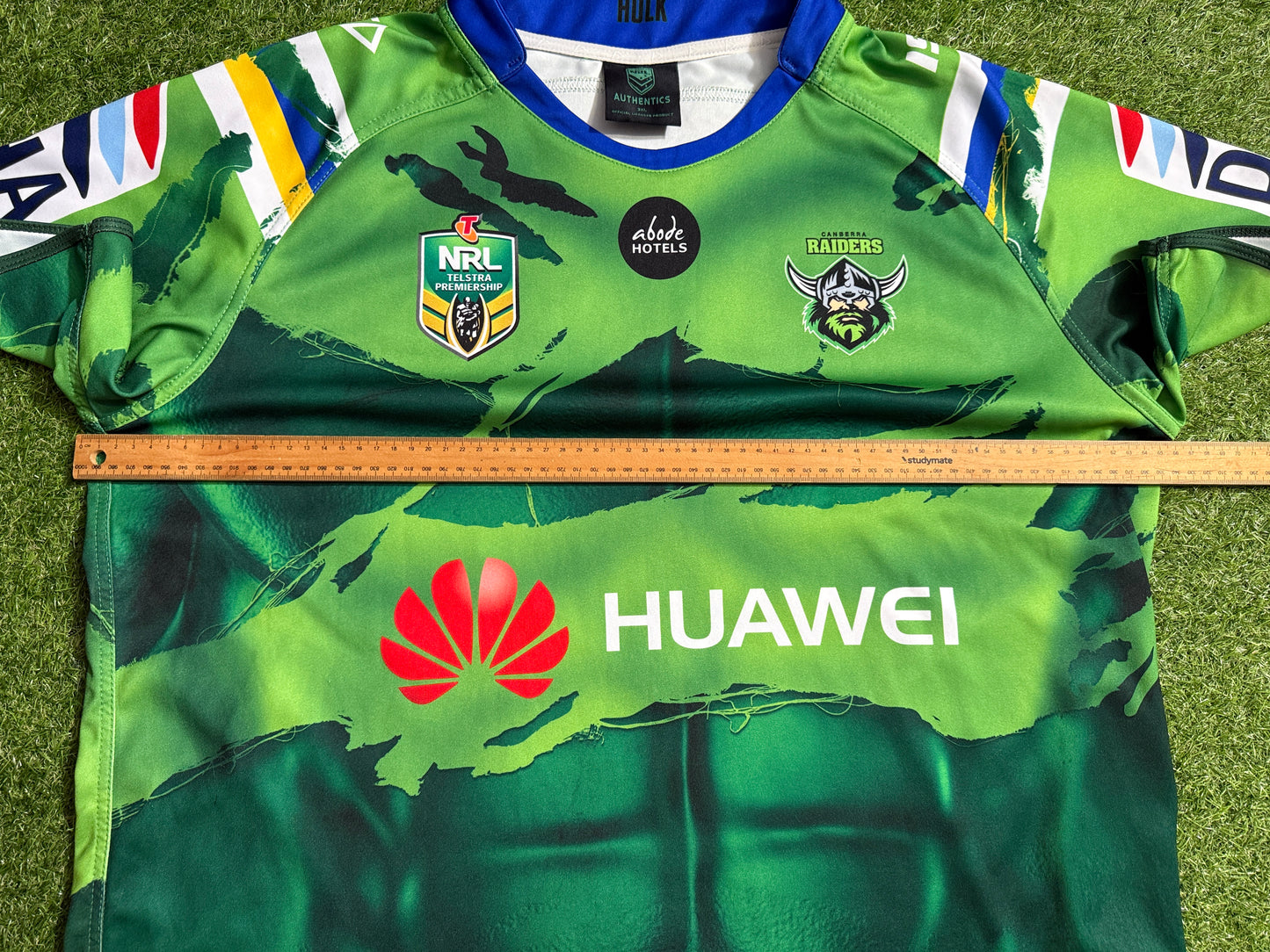 2015 Canberra Raiders Marvel Hulk Jersey (3XL)