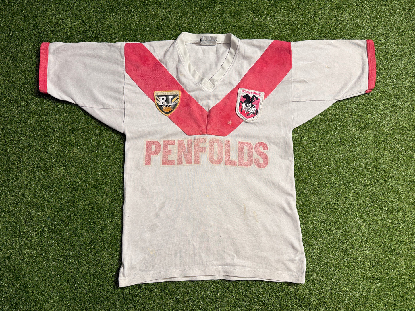 1995 St George Dragons Home Jersey (S)