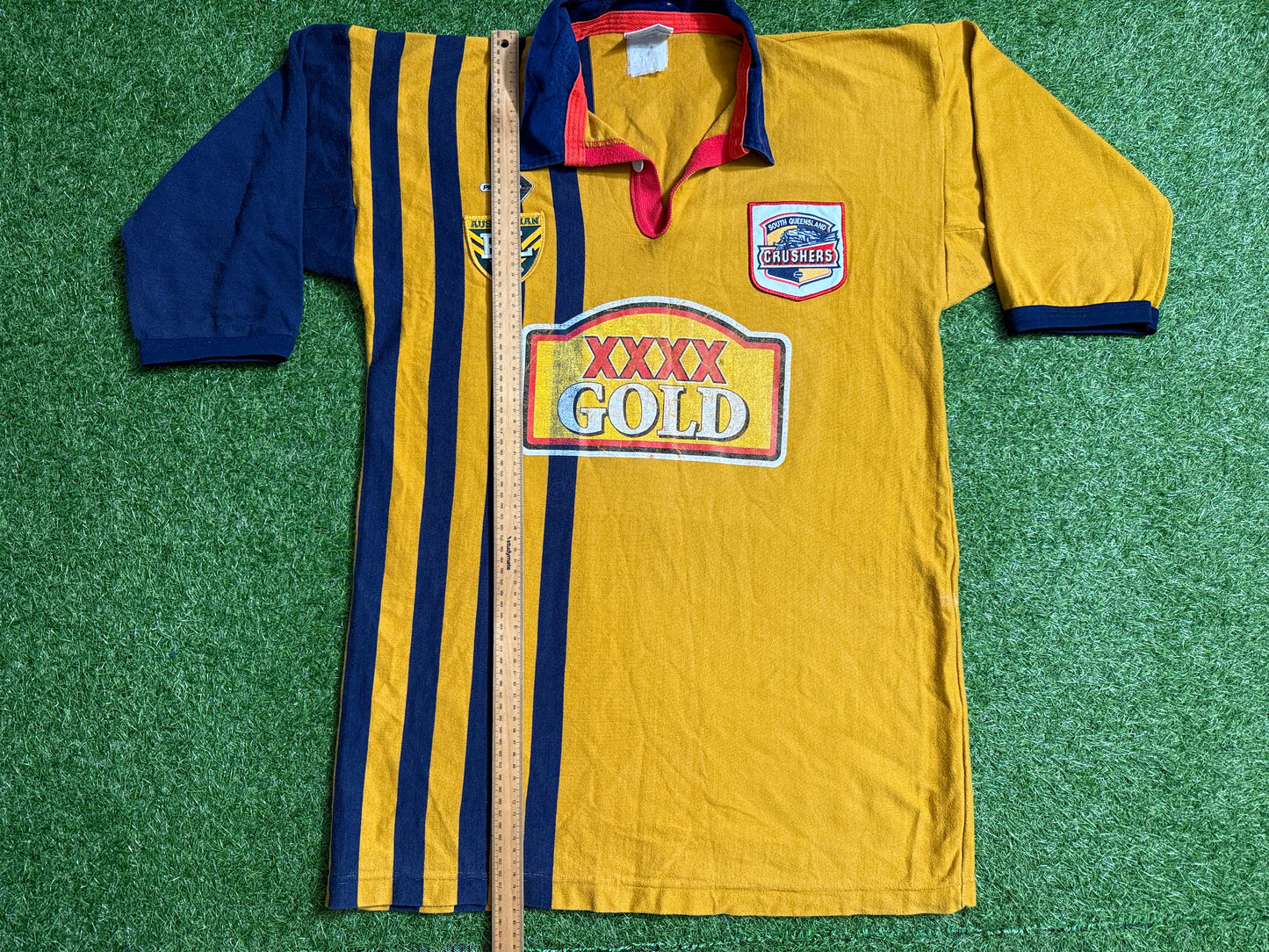 1995 South Queensland Crushers 3/4 sleeve Jersey (L)