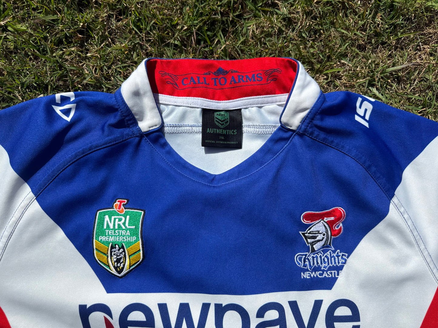 2015 Newcastle Knights Away Jersey (2XL)