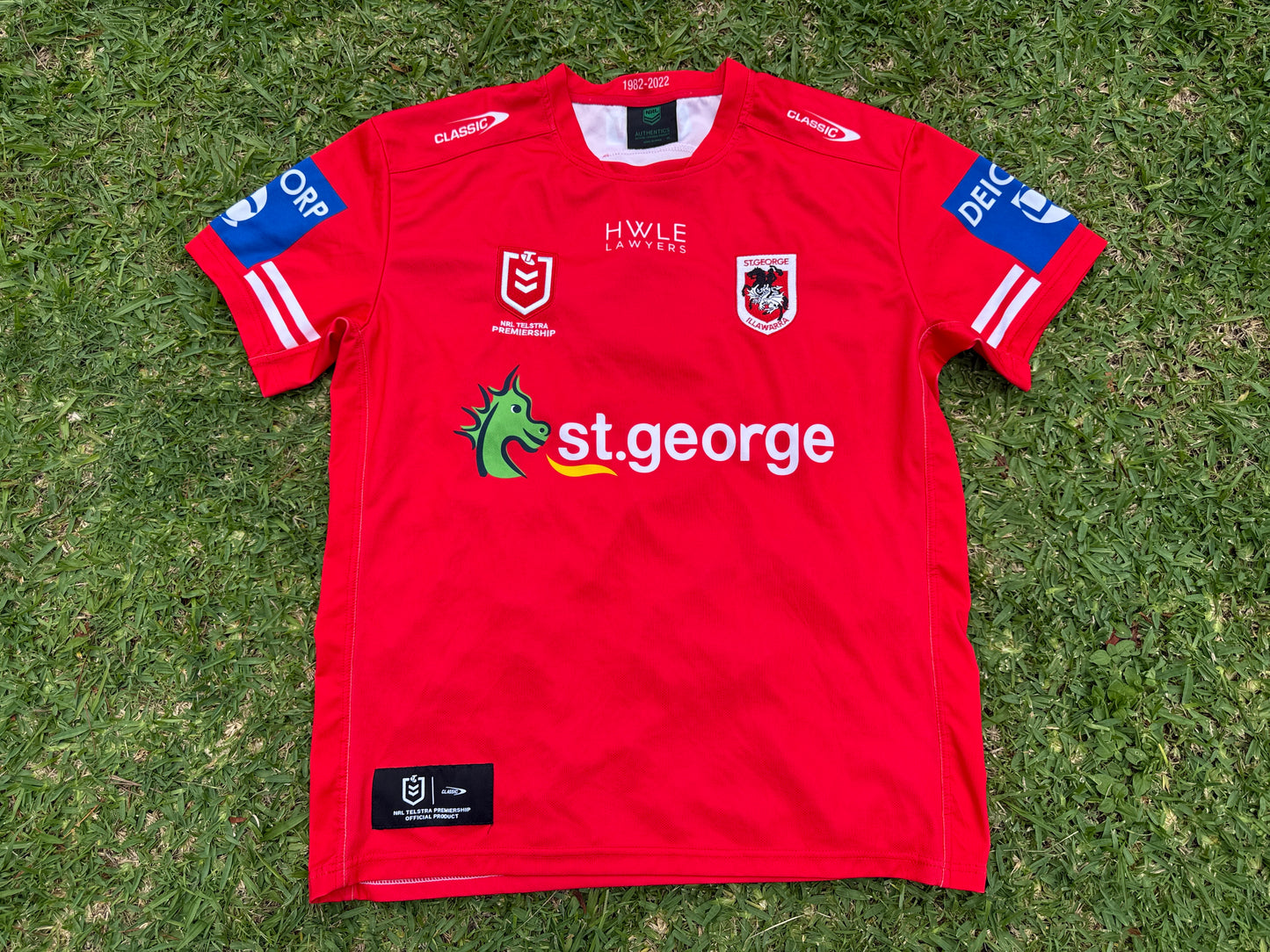 2022 St George Illawarra Heritage Jersey (2XL)