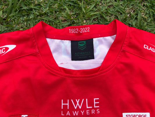 2022 St George Illawarra Heritage Jersey (2XL)