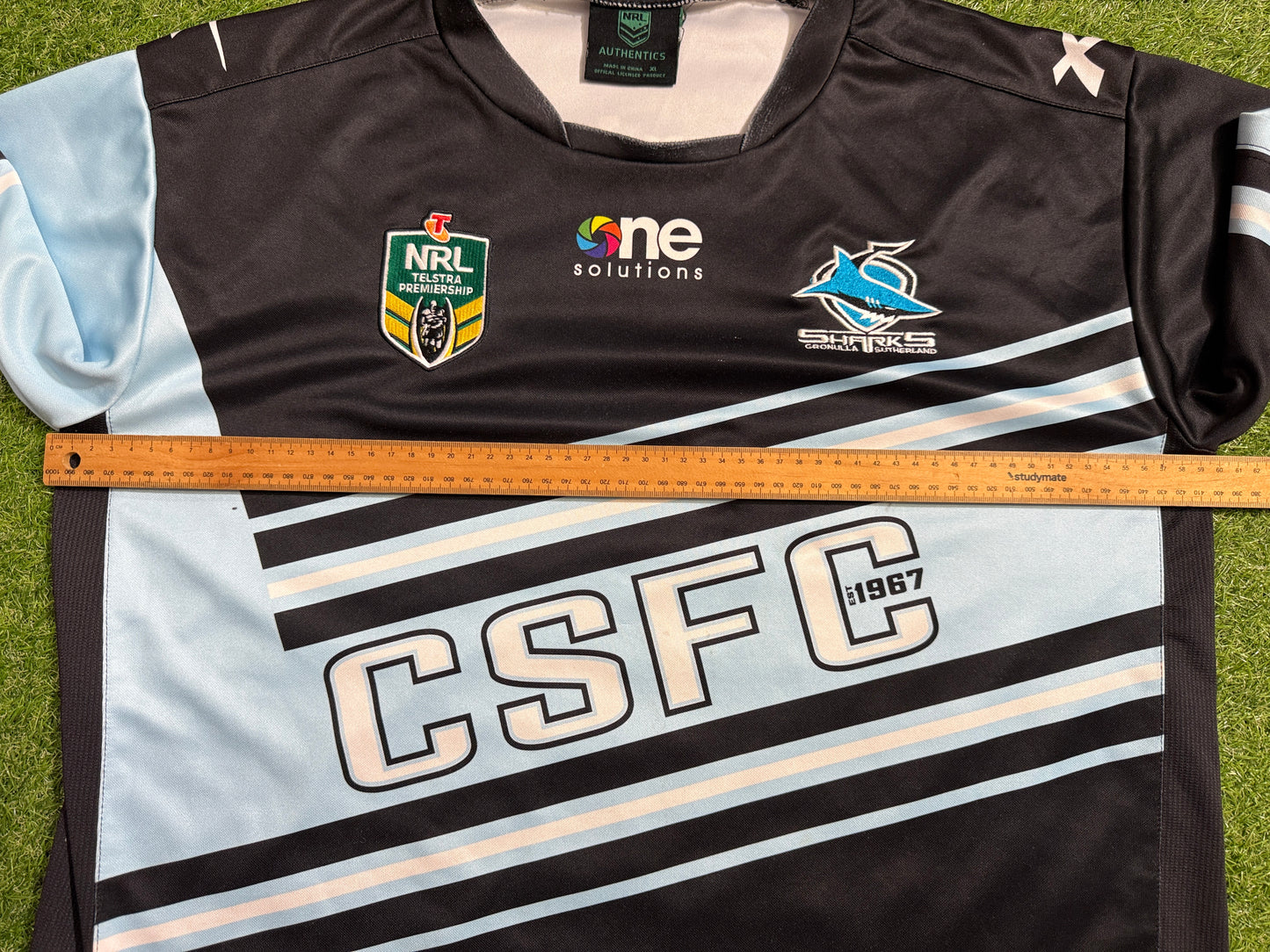2015 Cronulla Sharks Away Jersey (XL)