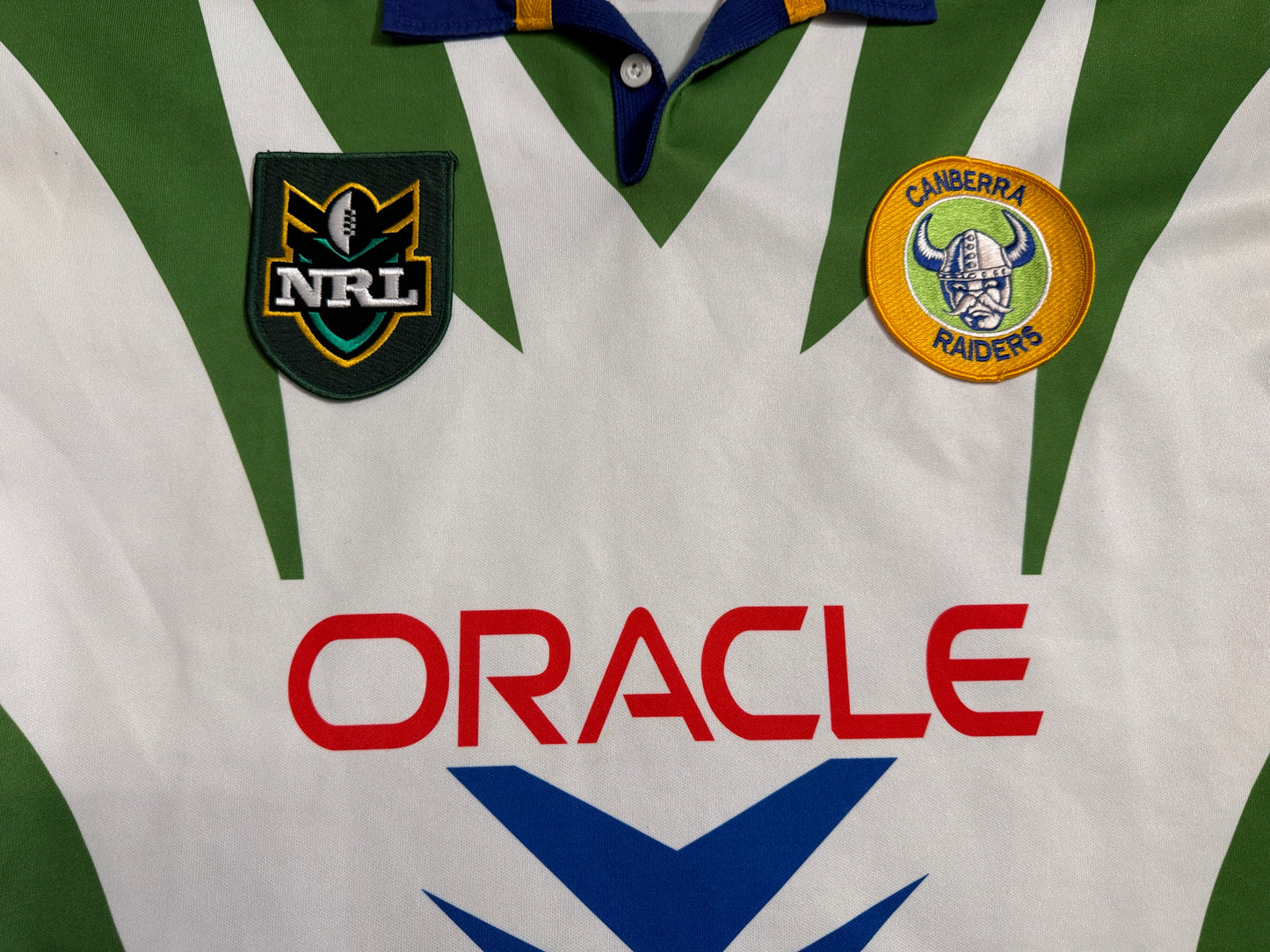 1998 Canberra Raiders Home supporter Jersey (L)