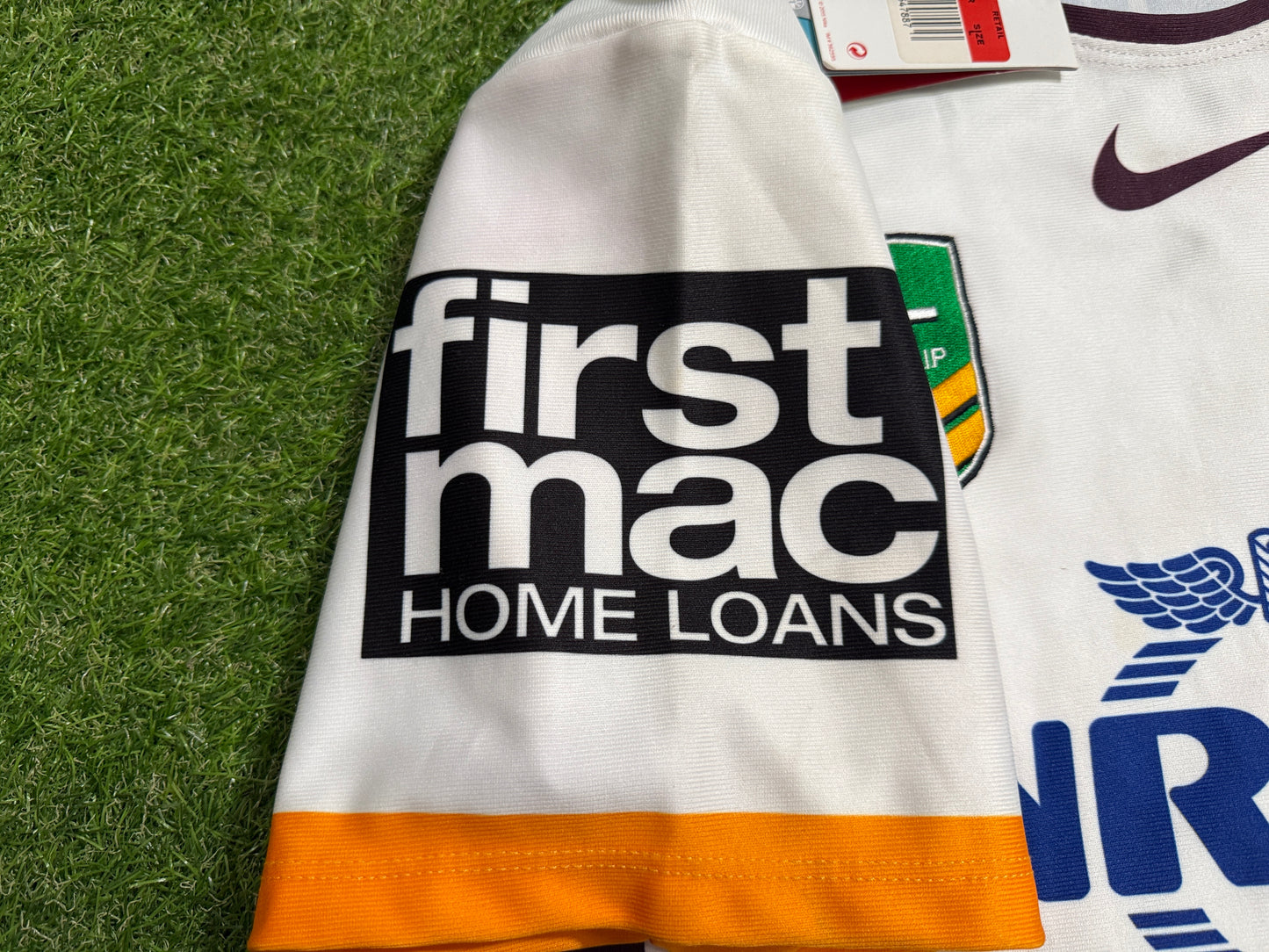 2016 Brisbane Broncos Away signed with tags (L)