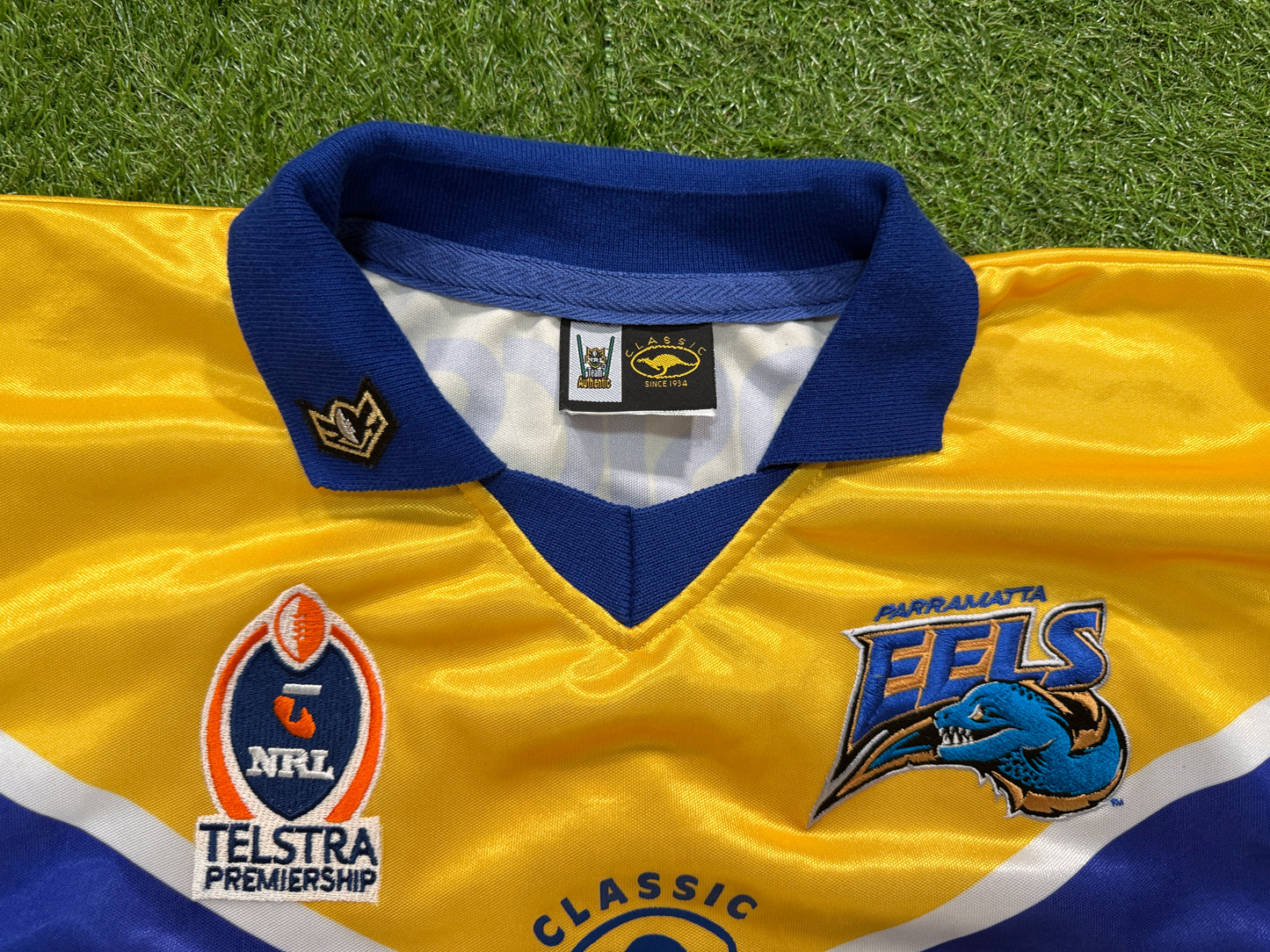 2002 Parramatta Eels Away Jersey (M)
