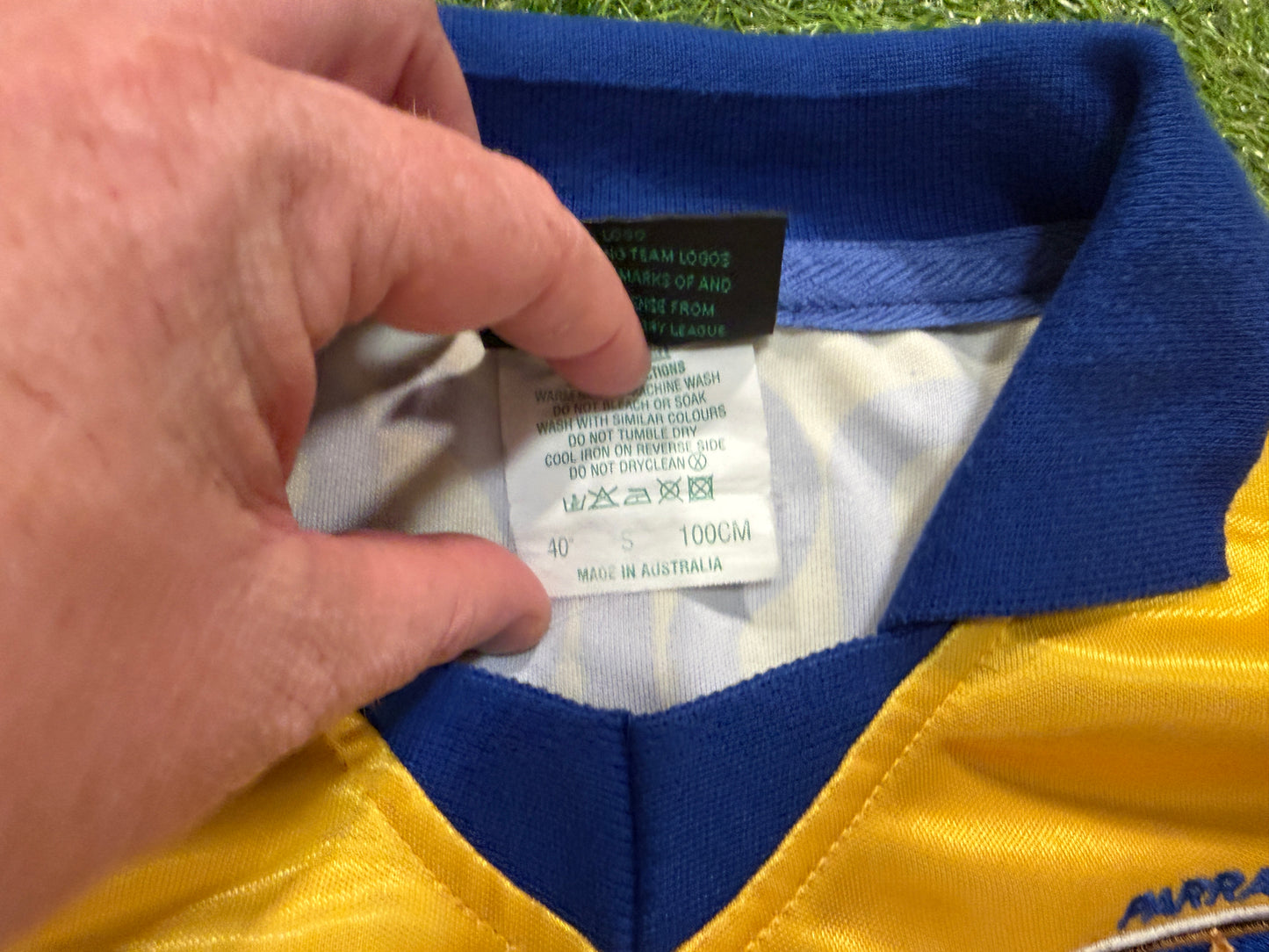 2002 Parramatta Eels Away Jersey (M)