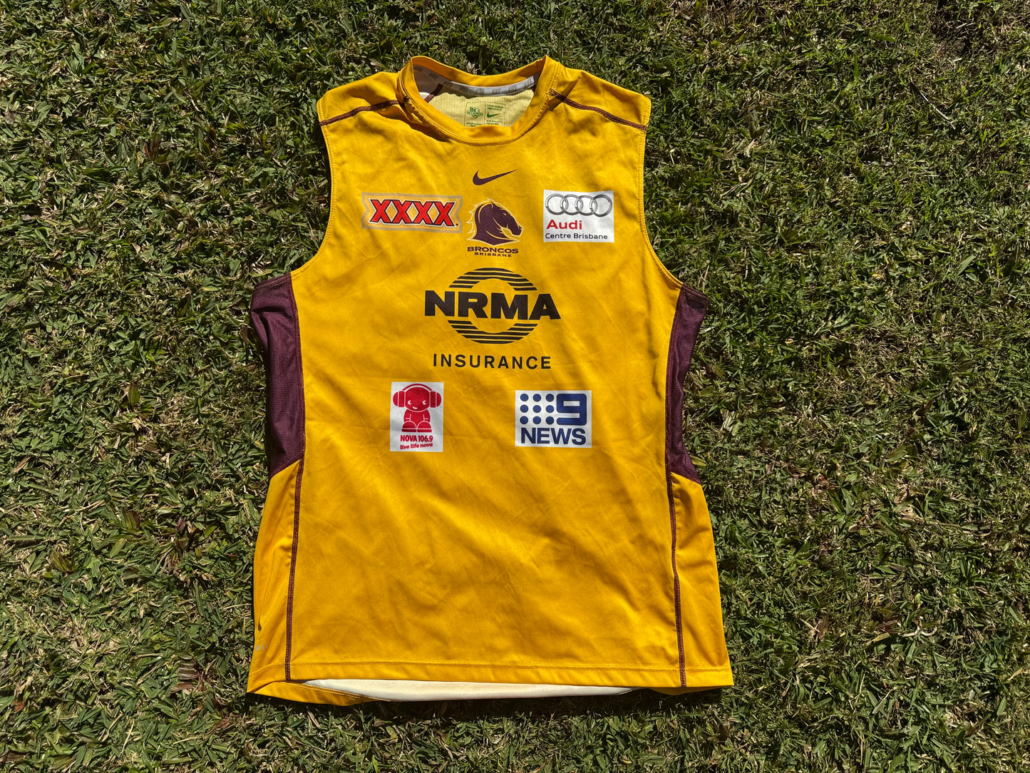 2012 Brisbane Broncos Training Tank Top (M)