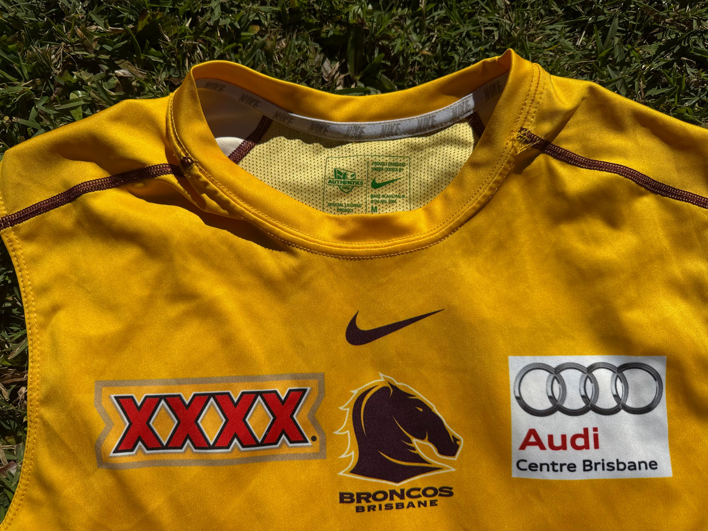2012 Brisbane Broncos Training Tank Top (M)