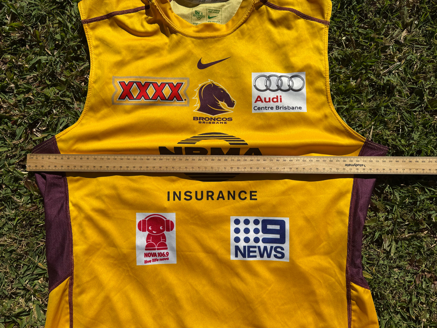 2012 Brisbane Broncos Training Tank Top (M)