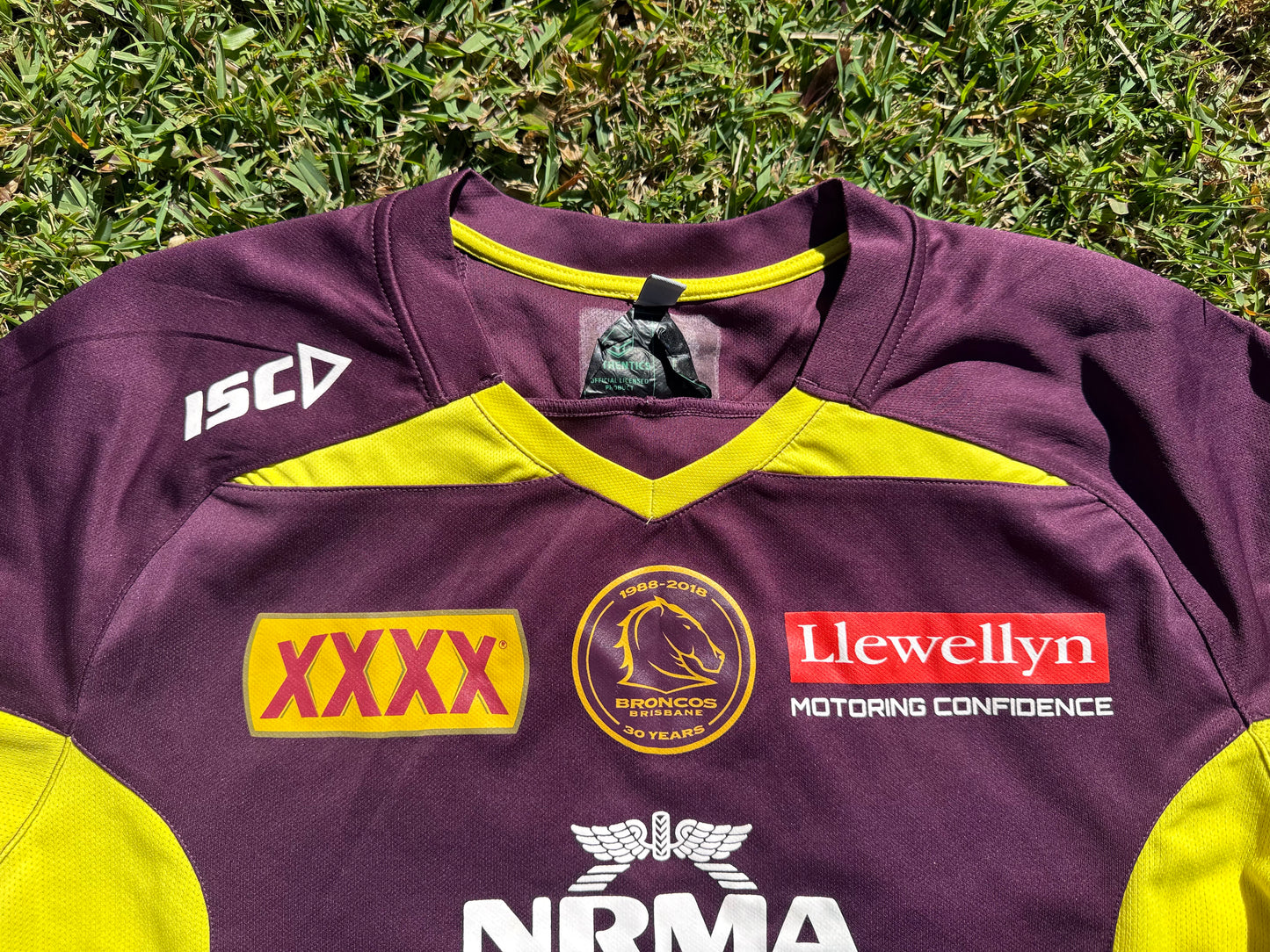 2018 Brisbane Broncos Training Tee (L)