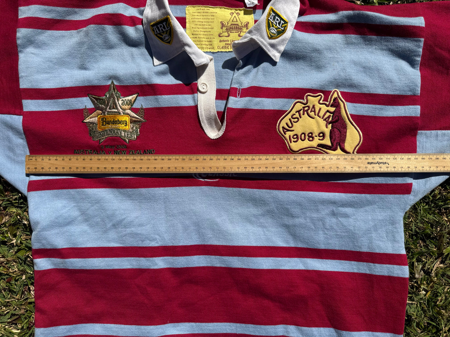 2008 Australian Kangaroos Centenary Test Jersey (L)