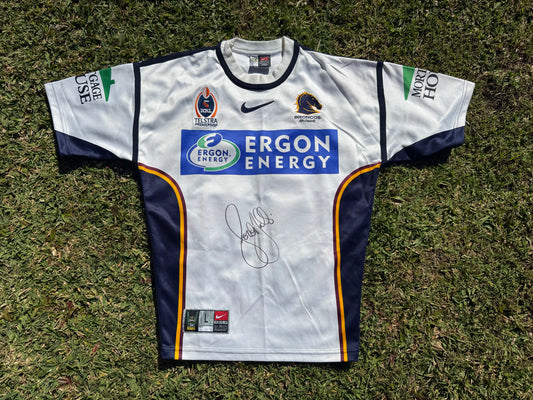 2004 Brisbane Broncos Player Issue Gordon Tallis Signed (L)