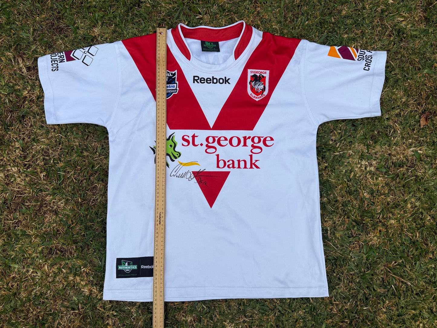 2011 St George Illawarra Dragons Home Jersey (L)