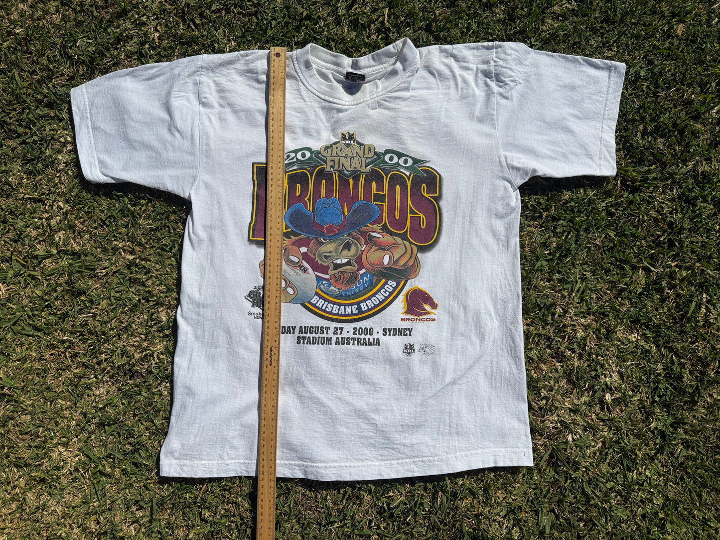 2000 Brisbane Broncos Full Boar Grand Final Tee (L)