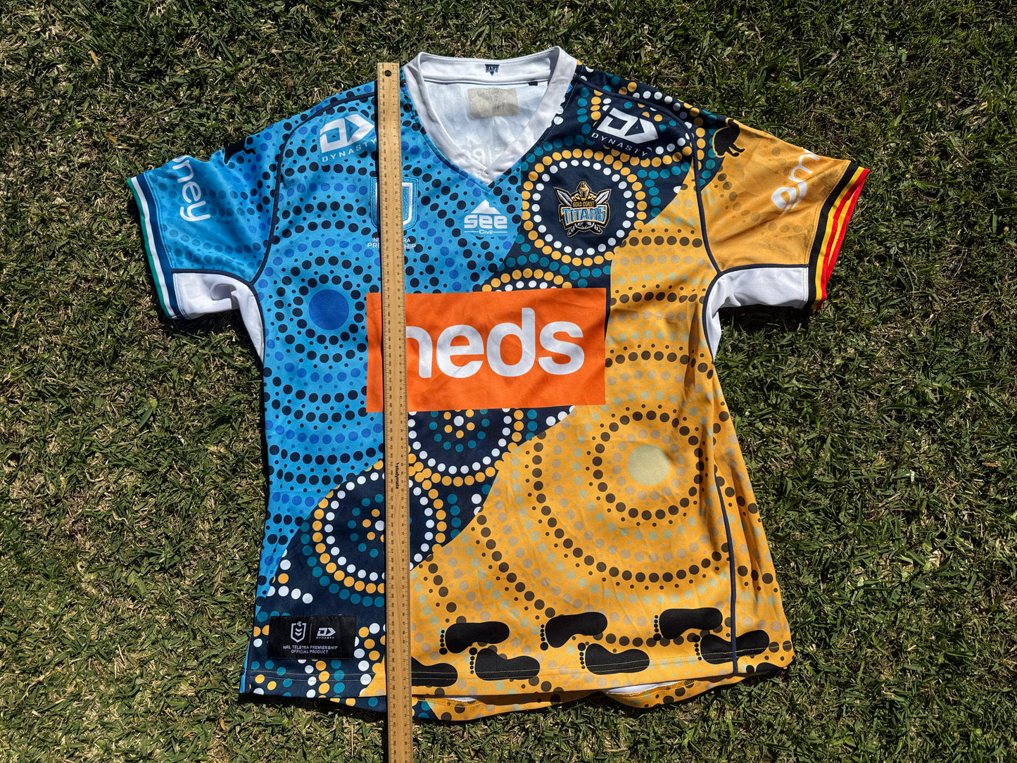 2021 Gold Coast Titans Indigenous Jersey (3XL)