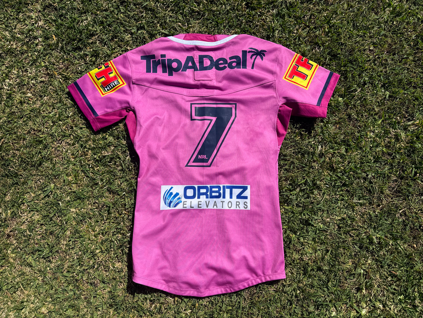 2019 Gold Coast Titans Women In League Match Worn Ryley Jacks Jersey (S)
