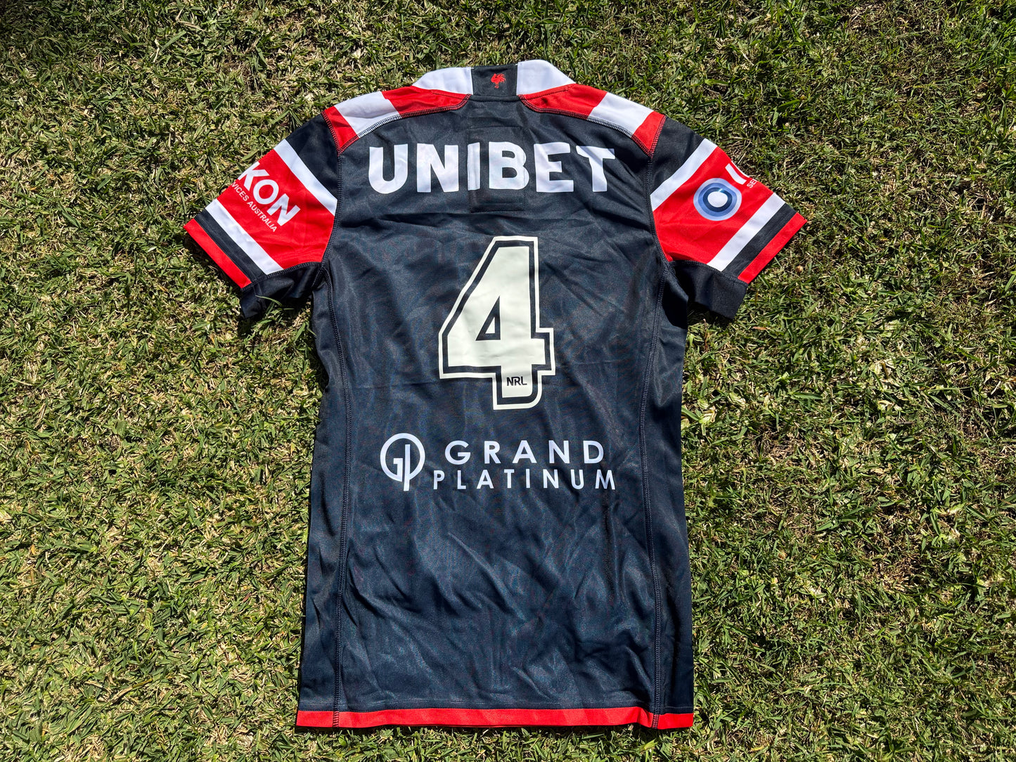 2021 Sydney Roosters Joey Manu Sponsor Jersey (M)