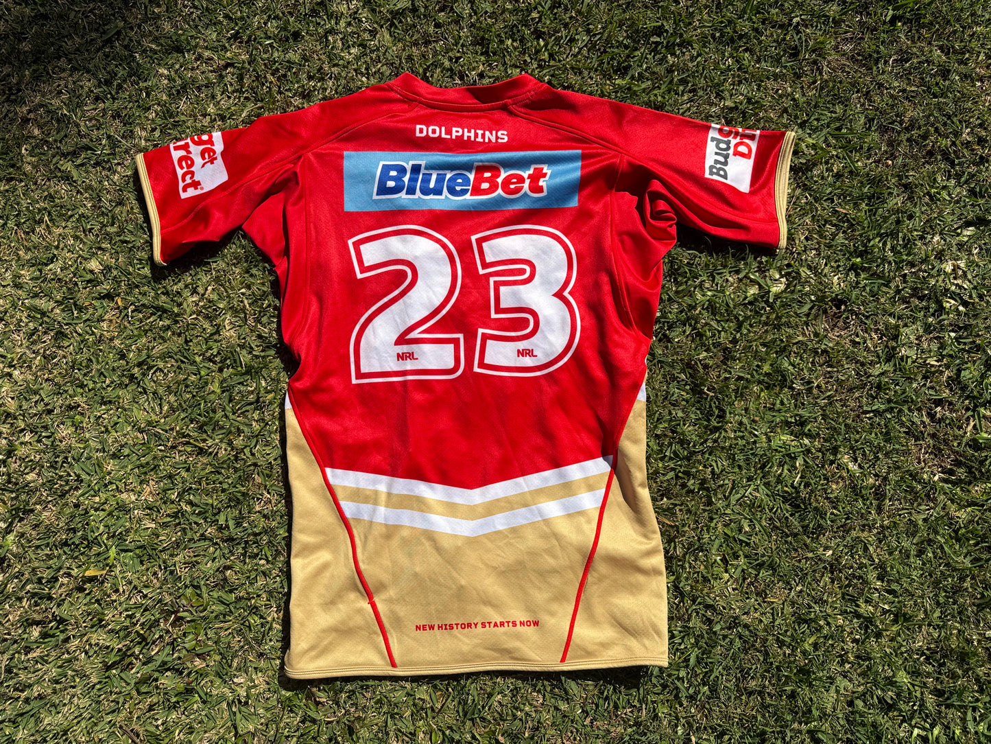 2023 Dolphins Inaugural Year Player Cut Jersey (L)