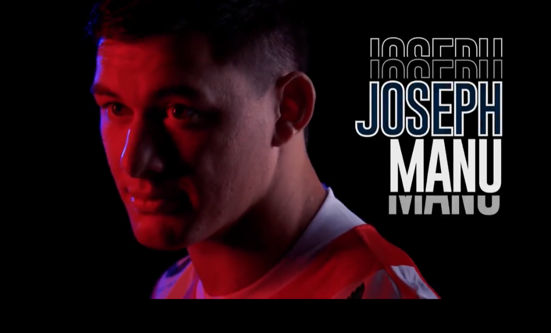 2021 Sydney Roosters Joey Manu Sponsor Jersey (M)