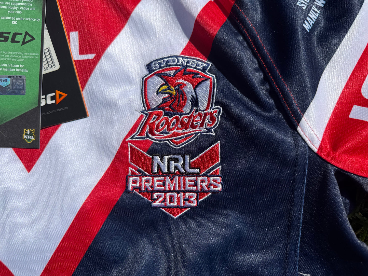 2013 Sydney Roosters Premiers Jersey (M)