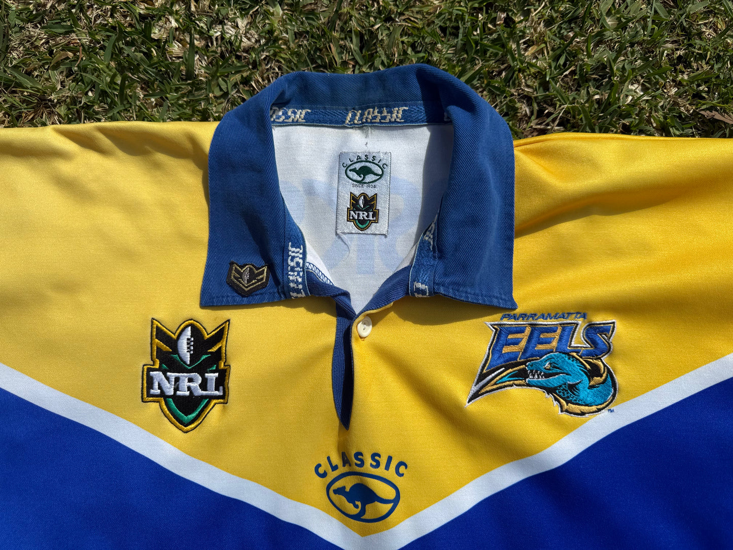 2001 Parramatta Eels Away Jersey (2XL)