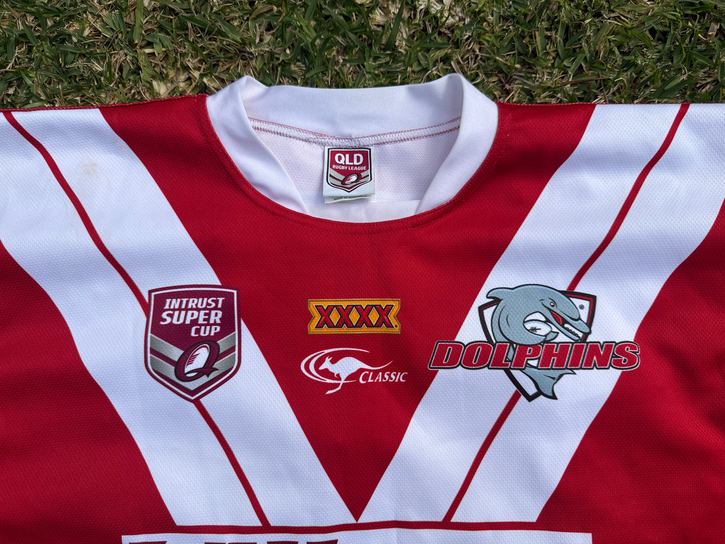 2013 Redcliffe Dolphins Intrust Super Cup Home (L)