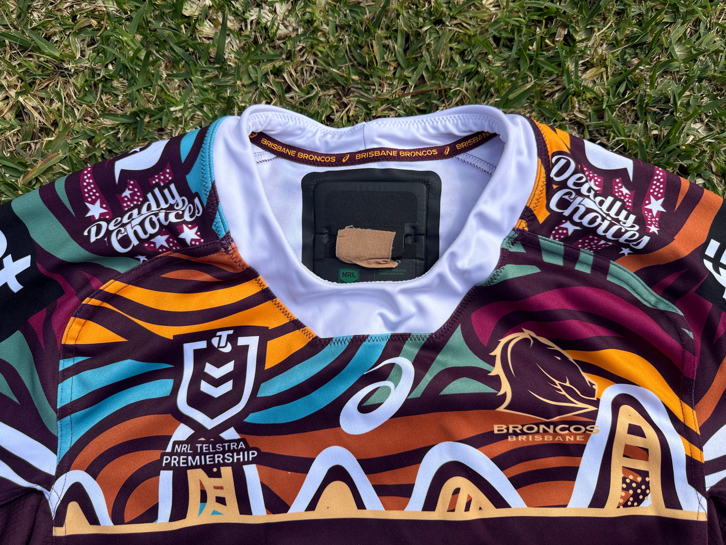 2023 Brisbane Broncos Indigenous Selwyn Cobbo Match Issue (M)