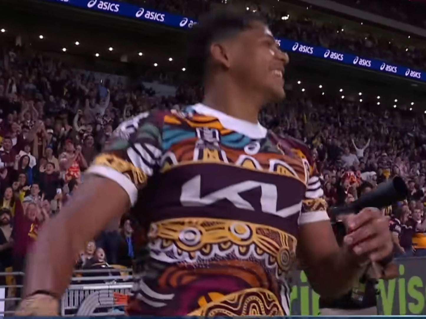2023 Brisbane Broncos Indigenous Selwyn Cobbo Match Issue (M)