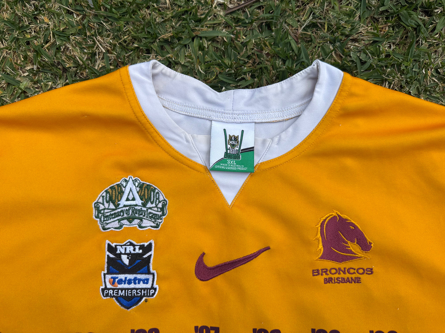 2008 Brisbane Broncos Heritage Jersey (2XL)