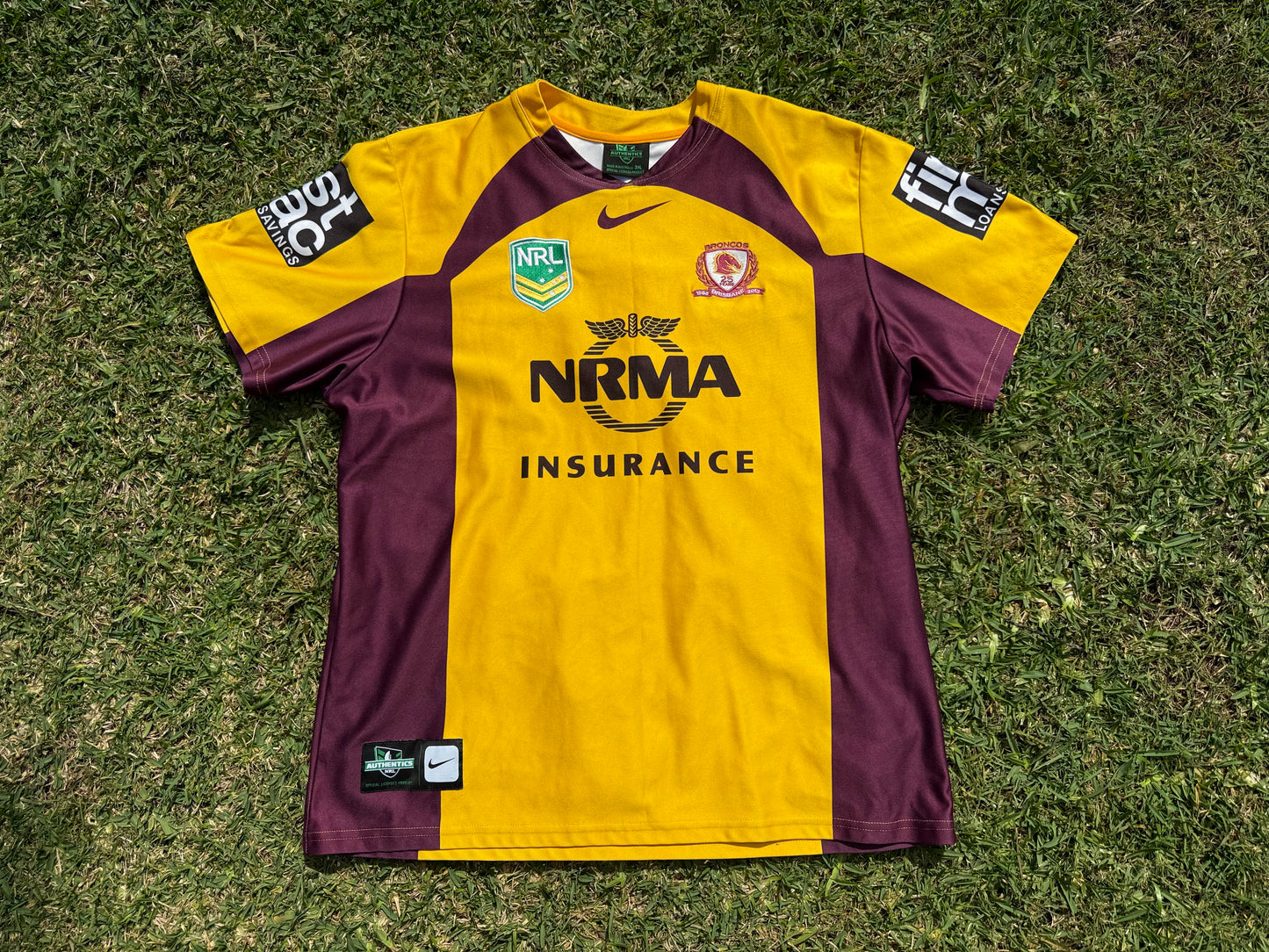 2013 Brisbane Broncos Away Jersey (3XL)