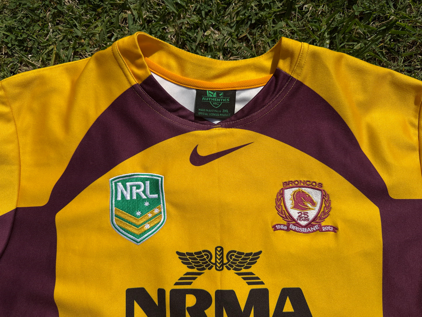 2013 Brisbane Broncos Away Jersey (3XL)