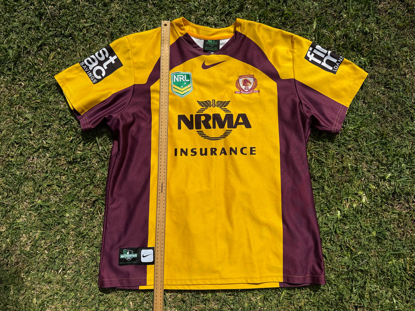 2013 Brisbane Broncos Away Jersey (3XL)