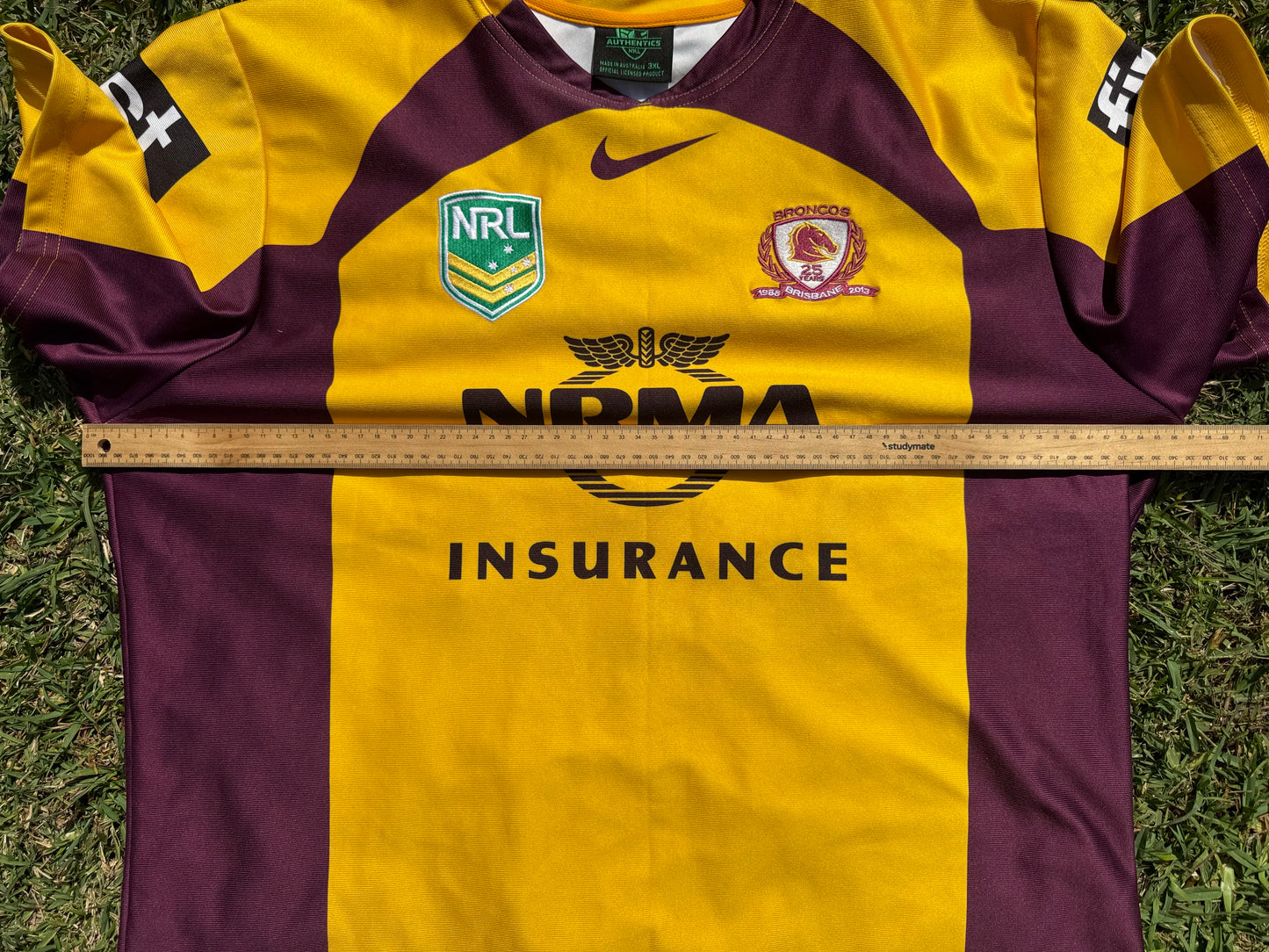 2013 Brisbane Broncos Away Jersey (3XL)