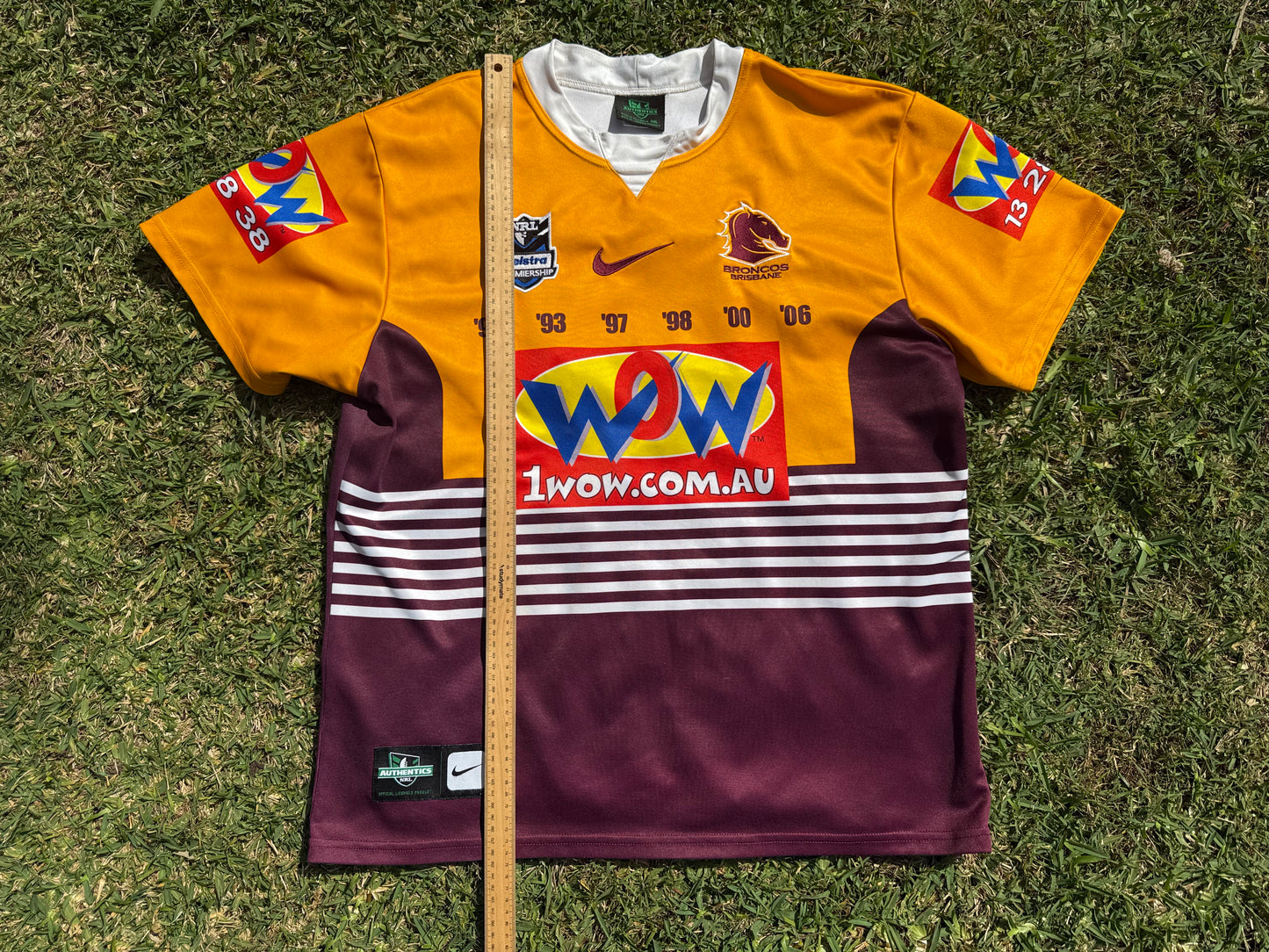 2010 Brisbane Broncos Heritage Jersey (2XL)