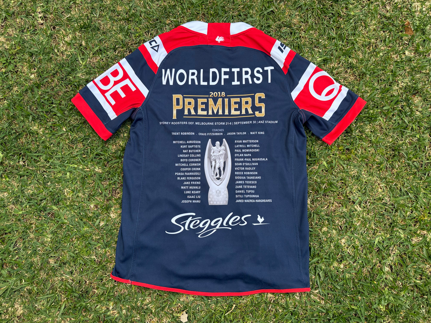 2018 Sydney Roosters Premiers Jersey (L)