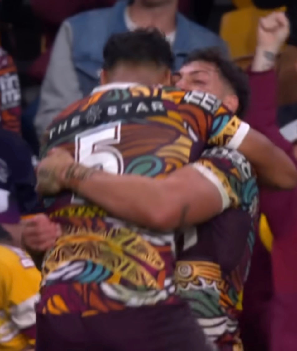 2023 Brisbane Broncos Indigenous Selwyn Cobbo Match Issue (M)