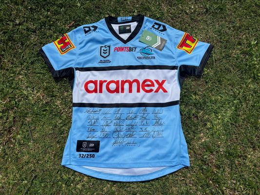 2023 Cronulla Sharks Home Signed Jersey (L)