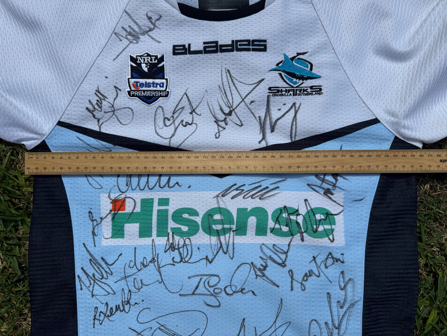 2011 Cronulla Sharks Home Signed Jersey (S)