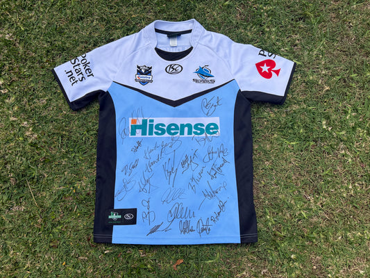 2010 Cronulla Sharks Home Signed Jersey (M)
