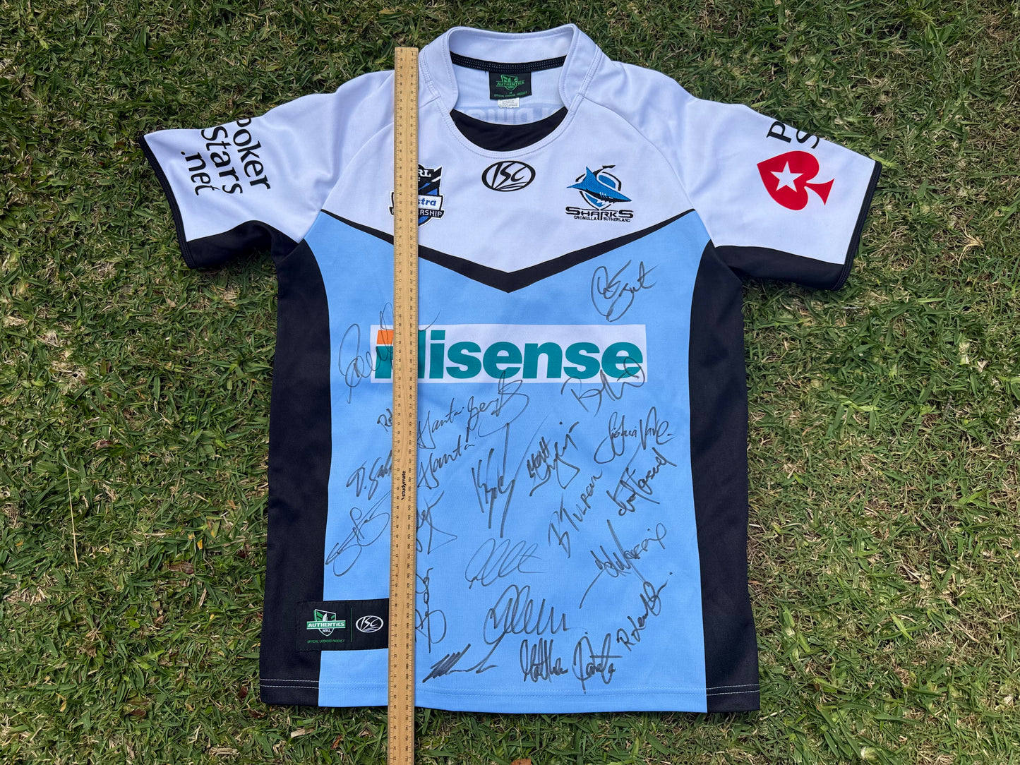 2010 Cronulla Sharks Home Signed Jersey (M)