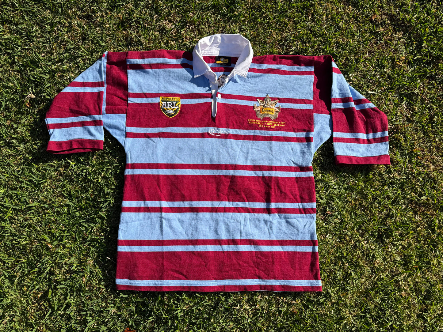 2008 Australian Kangaroos Centenary Test Jersey long sleeve (2XL)